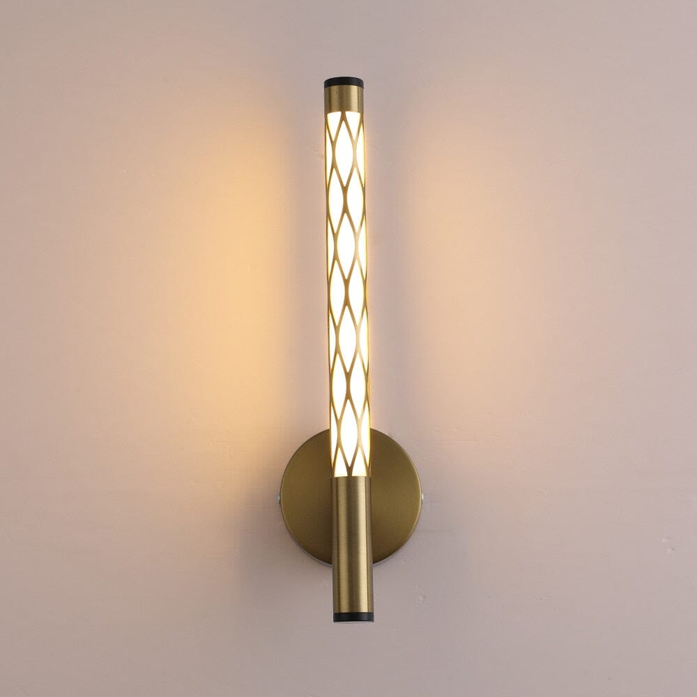 Floral Glass Wall Lamp