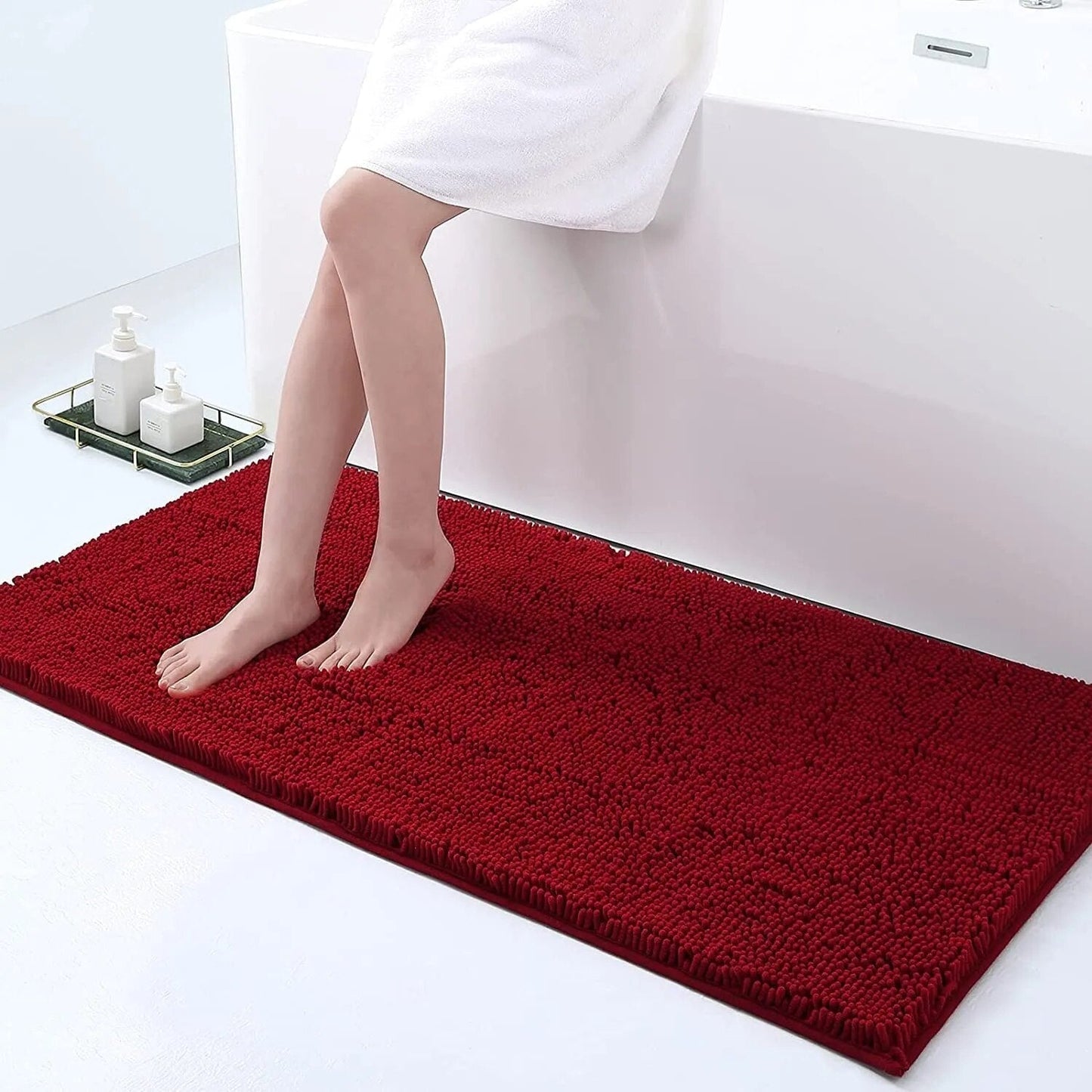 GripStep Soft Anti-Slip Bathroom Mat For Extra Safety