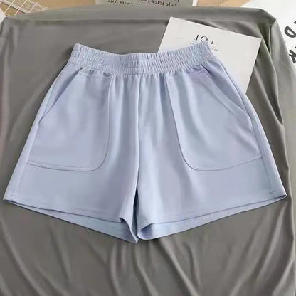 Relaxed Fit High-Waist Summer Shorts