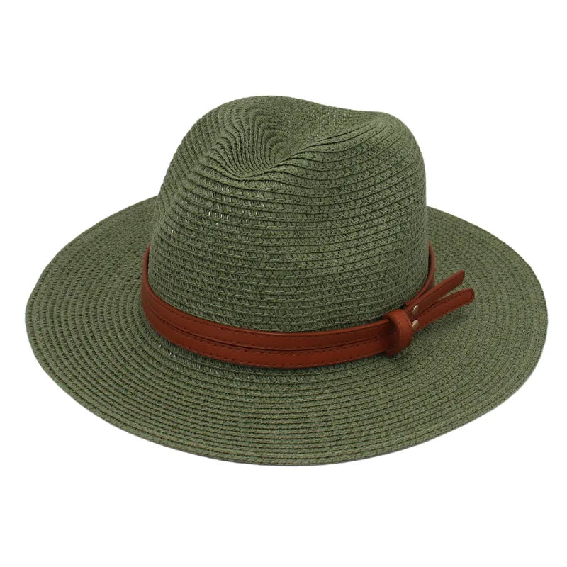 Lightweight Natural Fiber Summer Sun Hat