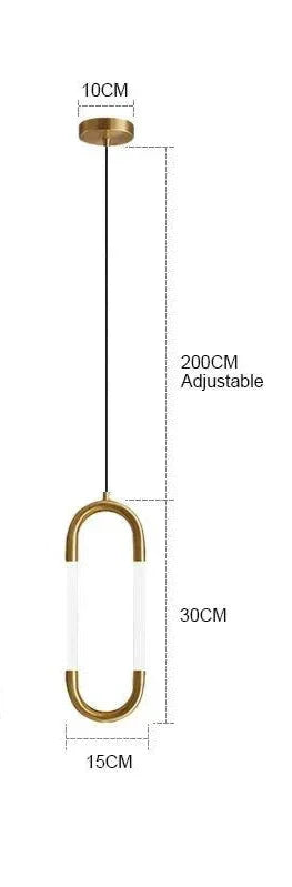Stylish Hanging Light Fixture Set