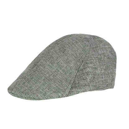 Classic Wool Newsboy Cap - Traditional Unisex Hat