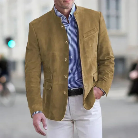 Classic Fit Slim Line Men's Blazer Jacket - VogeLuxe
