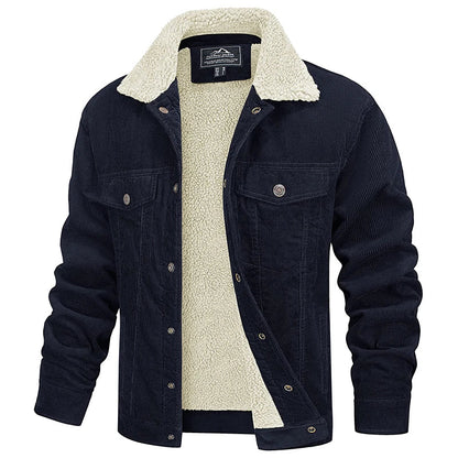 Rugged Mens Cotton Cord Jacket
