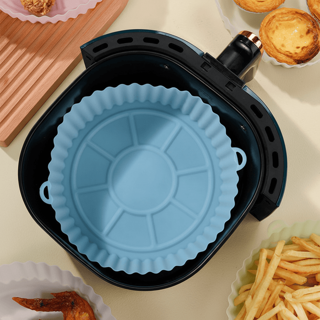 Easy Clean Non Stick Air Fryer Mat Reusable Liner - VogeLuxe
