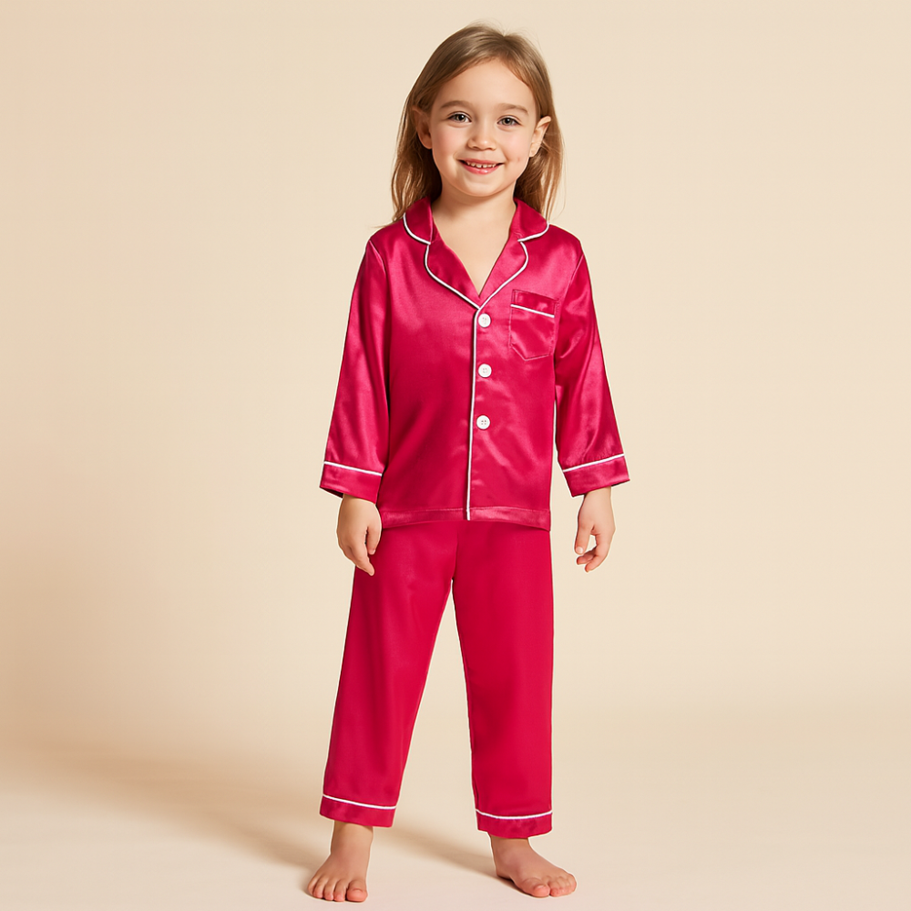 Soft Kids Sleepwear Pajama Set Tops Pants
