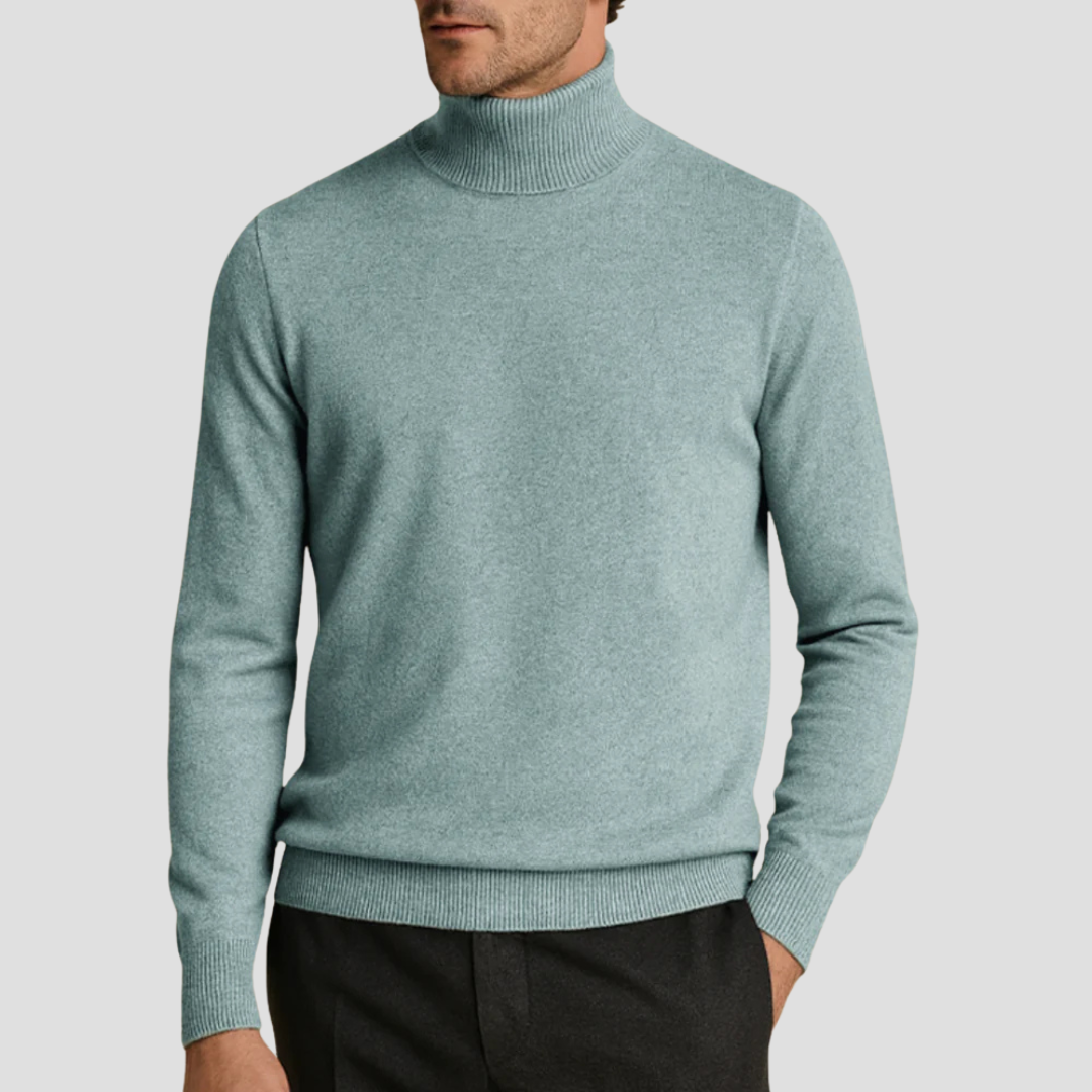 Sinclair | Ribbed Turtleneck Jumper 0