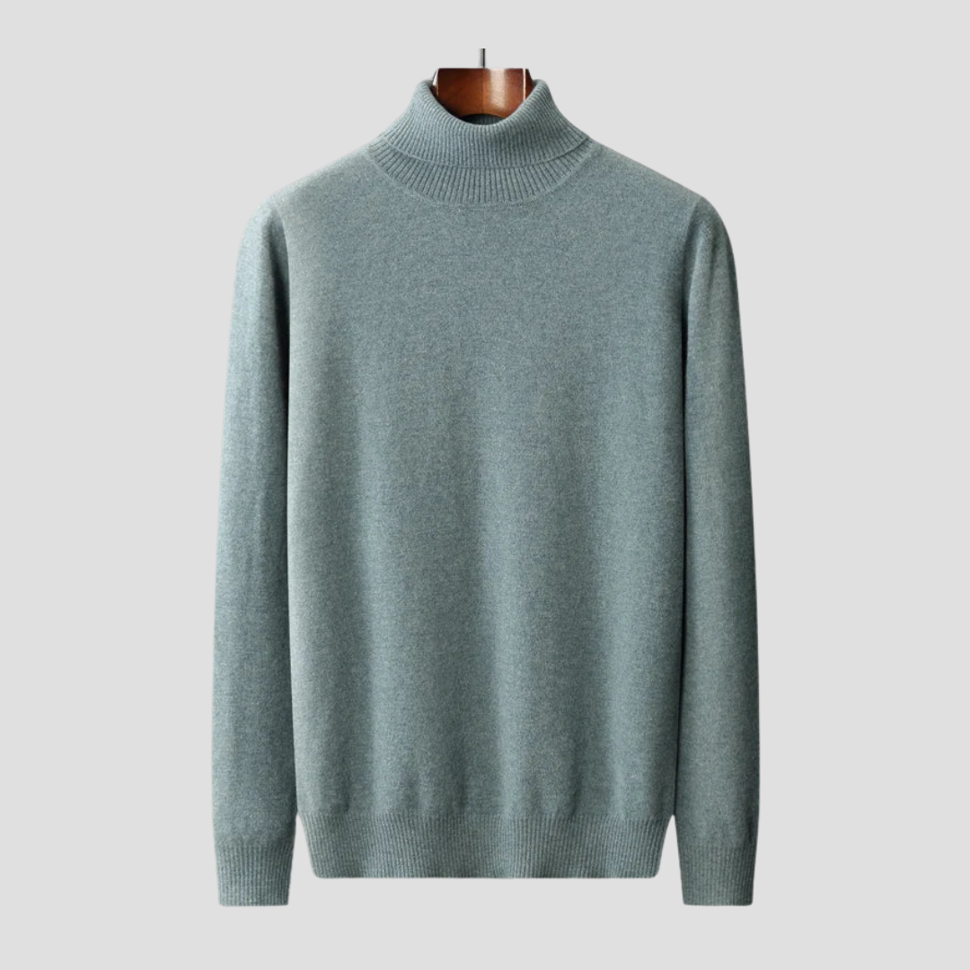 Sinclair | Ribbed Turtleneck Jumper 1