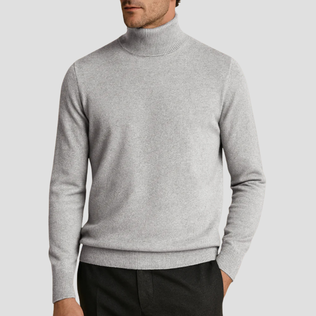 Sinclair | Ribbed Turtleneck Jumper 10