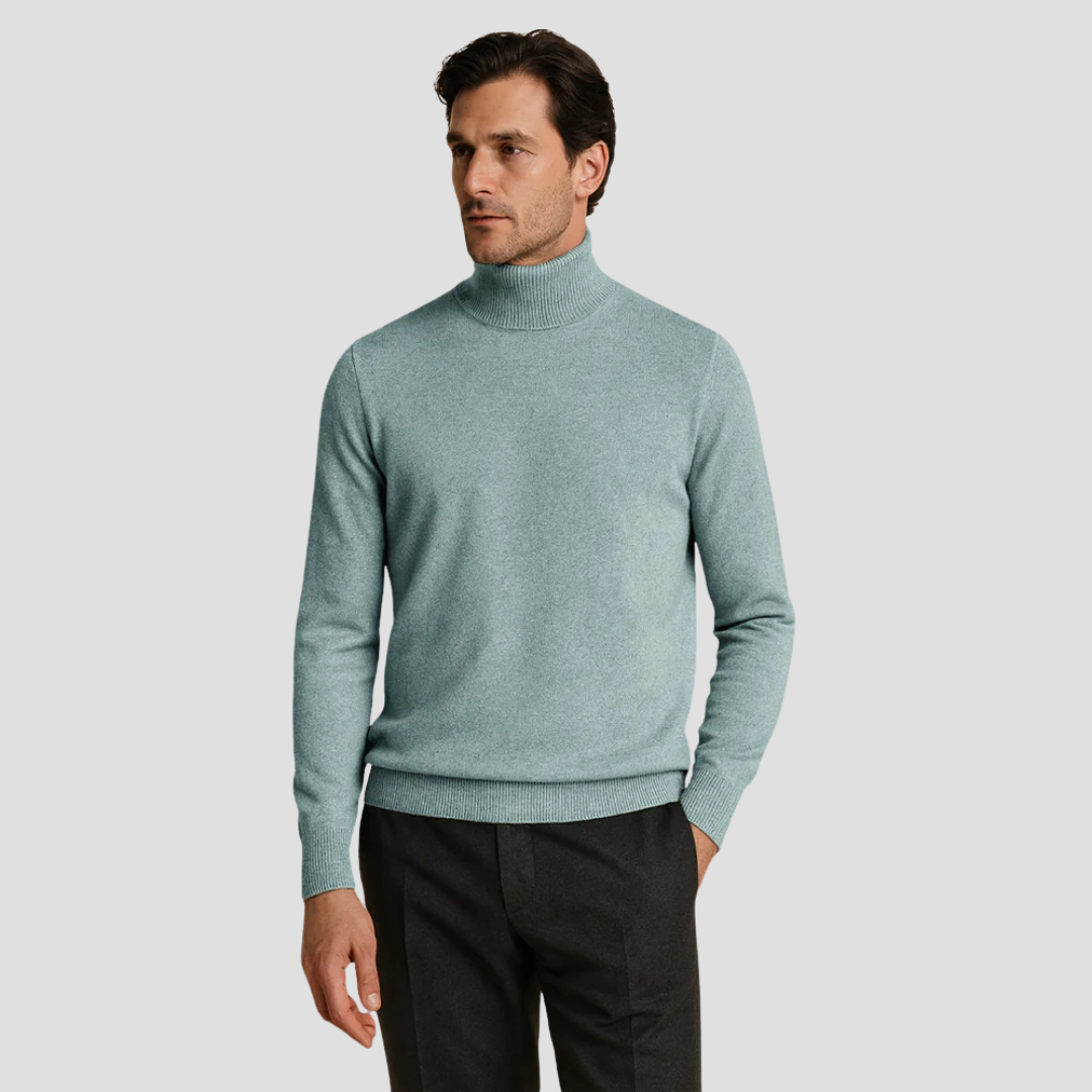 Sinclair | Ribbed Turtleneck Jumper 2