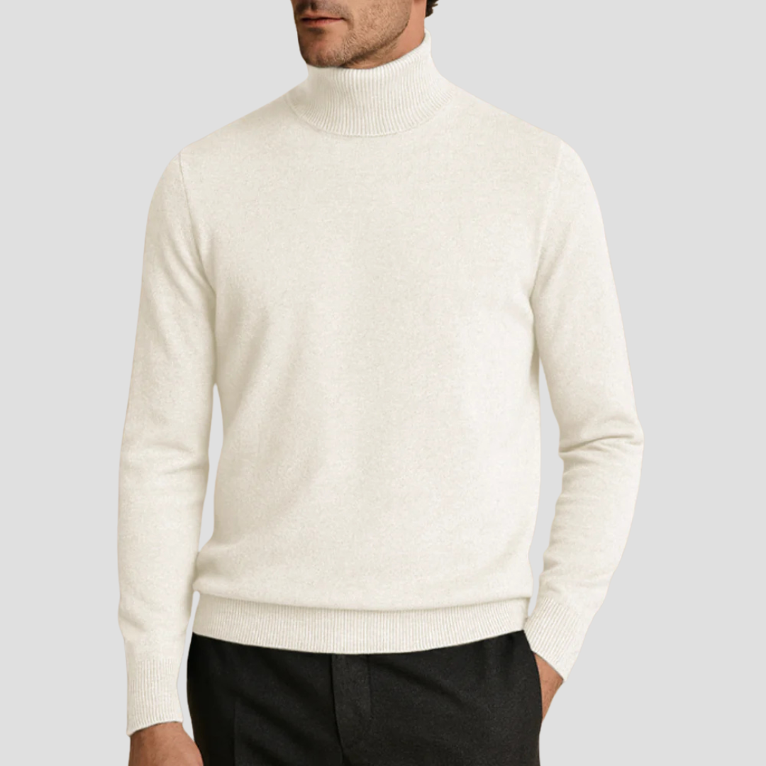 Sinclair | Ribbed Turtleneck Jumper 4