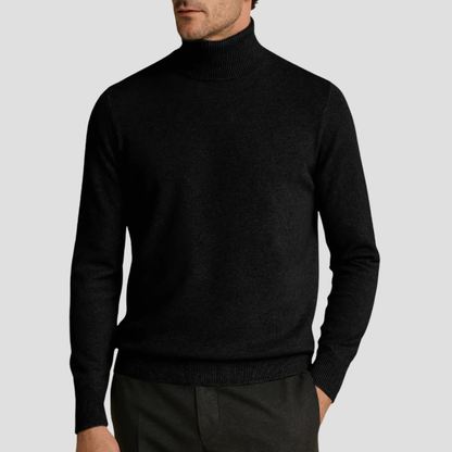 Sinclair | Ribbed Turtleneck Jumper 6