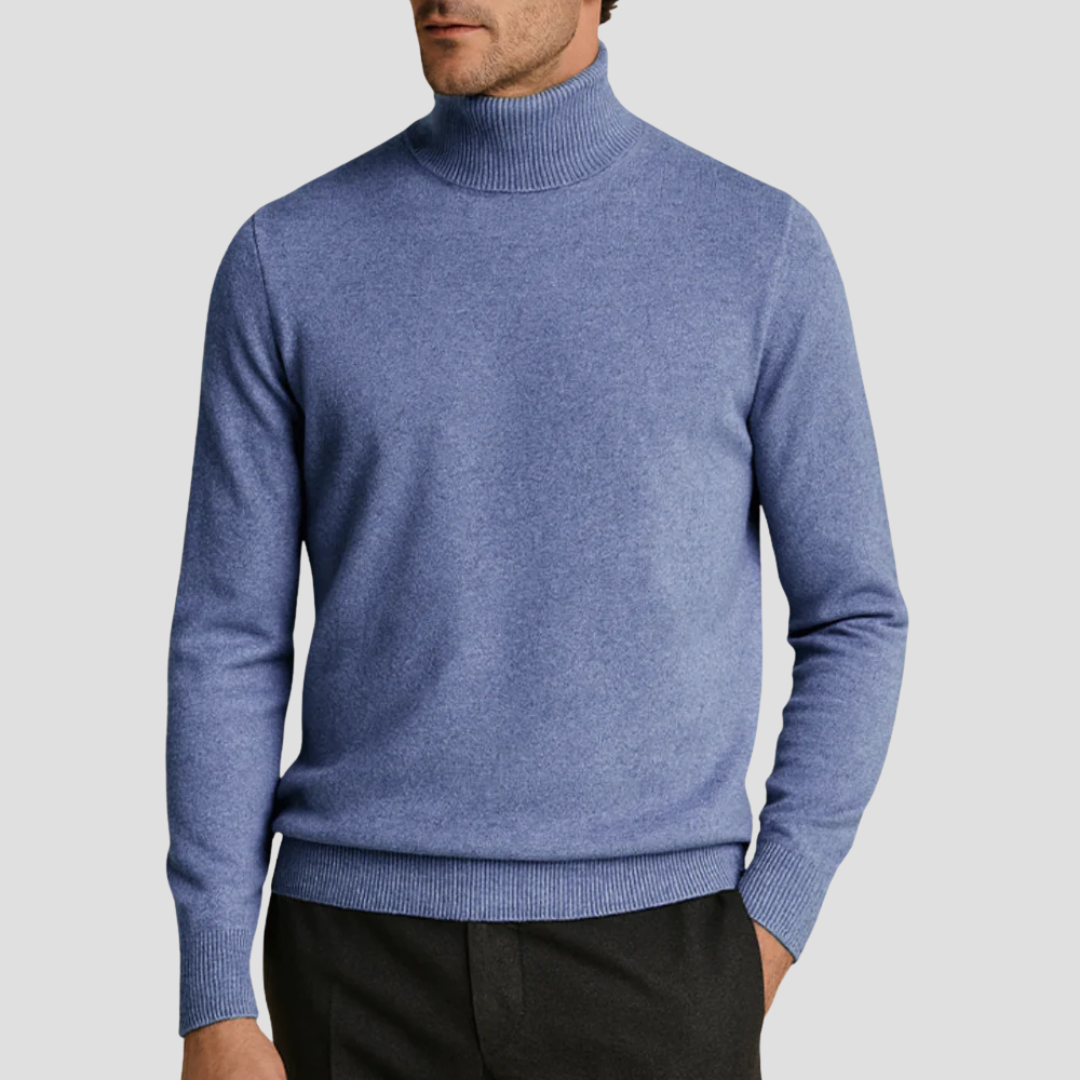 Sinclair | Ribbed Turtleneck Jumper 7