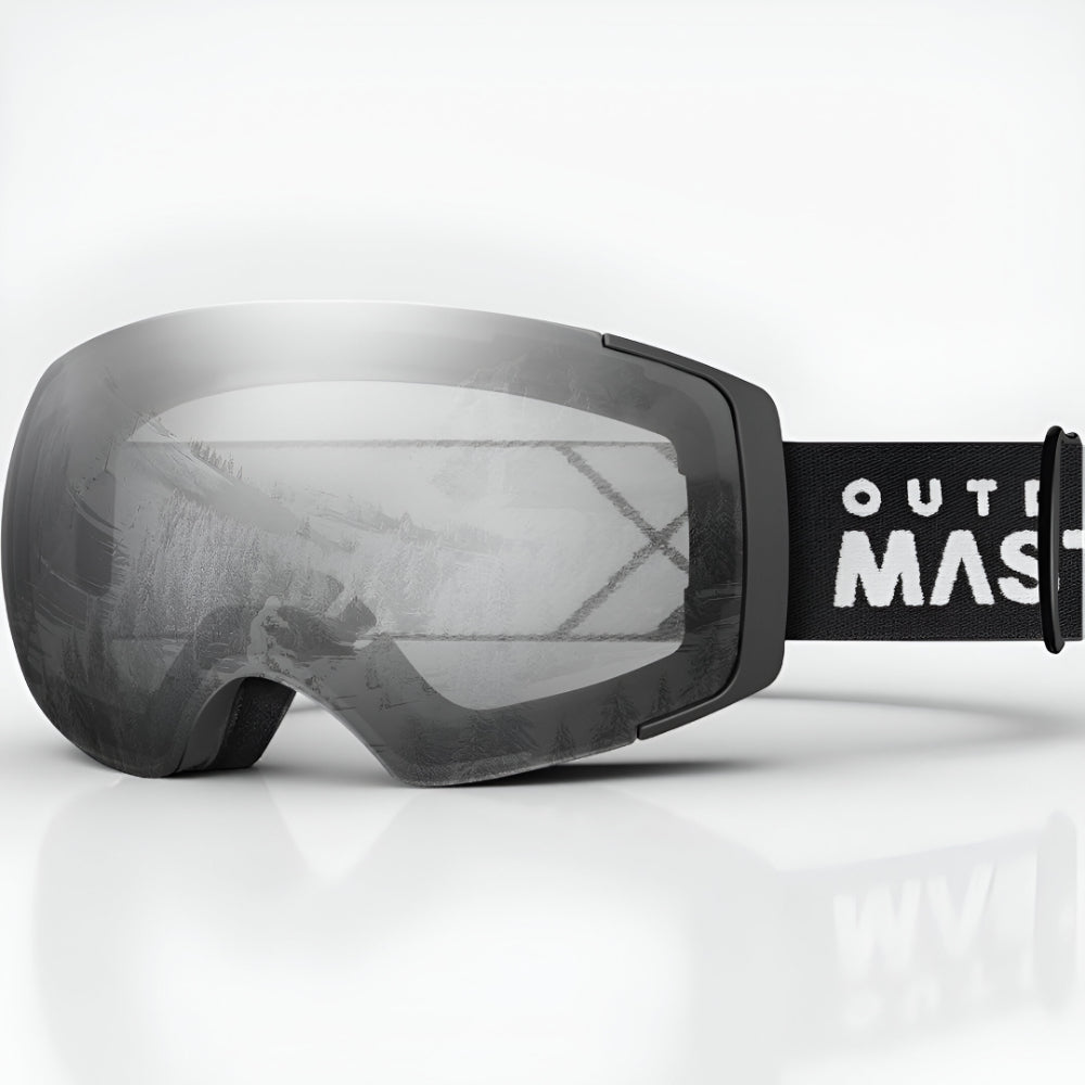 Premium Frameless Ski Goggles Interchangeable Lenses