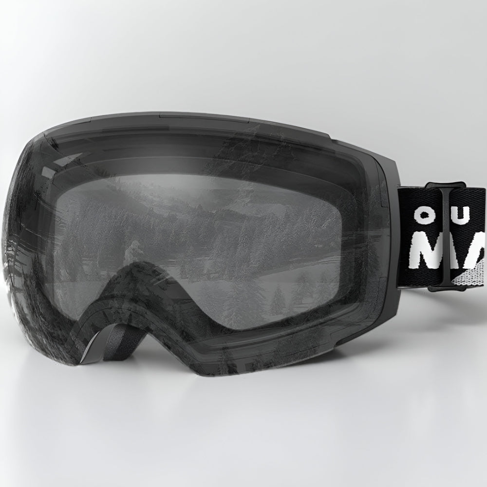 Premium Frameless Ski Goggles Interchangeable Lenses