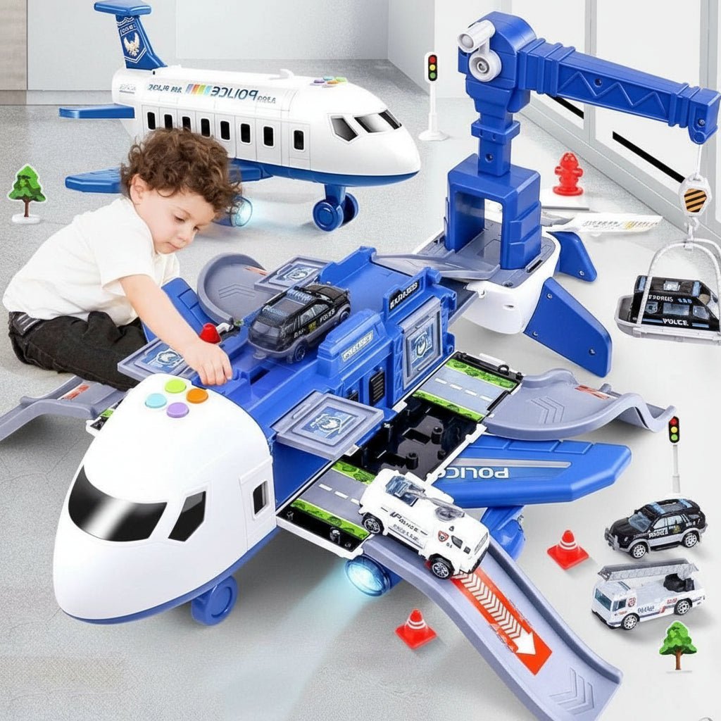 Fun Toy Airplane Playset Kids Imaginative Playset - VogeLuxe