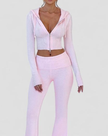 VogeLuxe | Women’s Casual Knitted Set