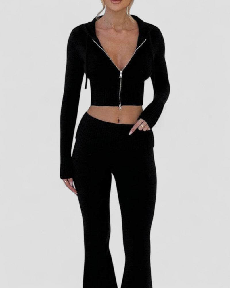 VogeLuxe | Women’s Casual Knitted Set