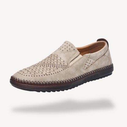 VogeLuxe | Men’s Breathable Leather Loafers