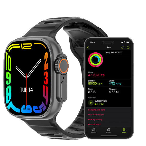 Advanced GPS Smart Watch with Calls and SMS
