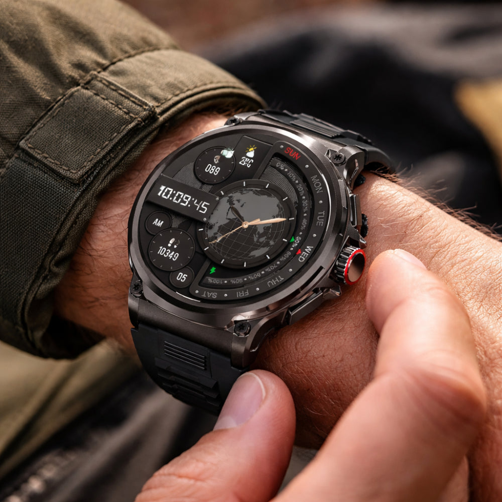 Tough Water Resistant Fitness Watch - VogeLuxe
