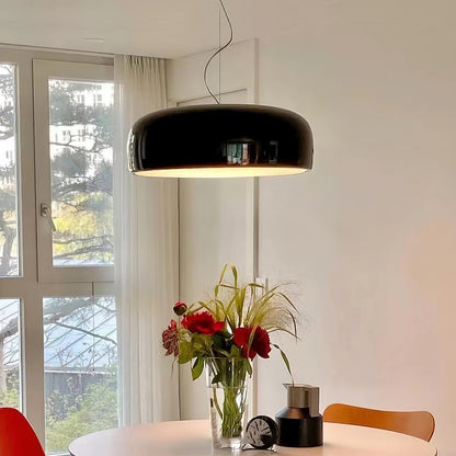 Modern Pendant Light With Bright Chrome Finish - VogeLuxe