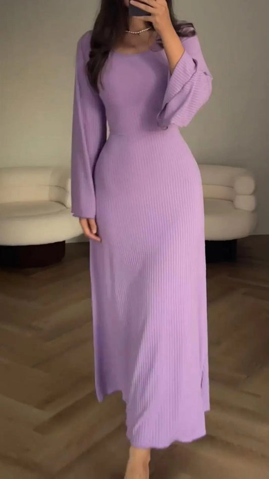 Chic Ladies Long Sleeveless Maxi Dress - VogeLuxe