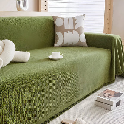Simple Fabric Sofa Slipcover Protector