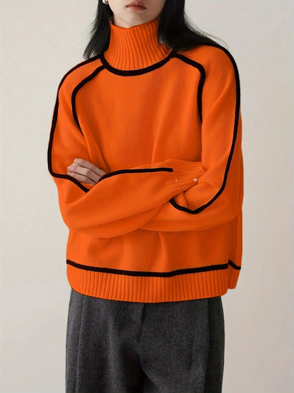 Cozy Crew Neck Sweater - Warm and Lightweight Fit