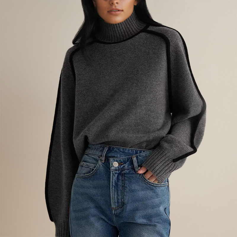 Cozy Crew Neck Sweater - Warm and Lightweight Fit