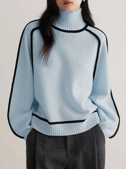 Cozy Crew Neck Sweater - Warm and Lightweight Fit