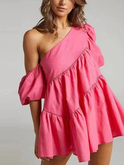 Chic Off Shoulder Sundress for Women - VogeLuxe
