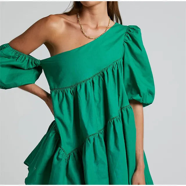 Chic Off Shoulder Sundress for Women