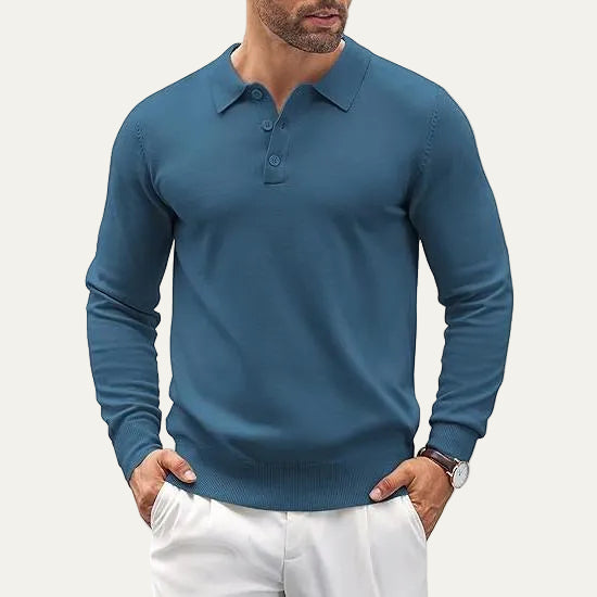 Sorelli Knit Polo Sweater 1