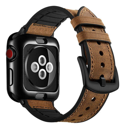 Premium Genuine Leather Smartwatch Strap - VogeLuxe
