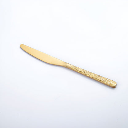 Rustic Country Dinner Forks and Knives Set