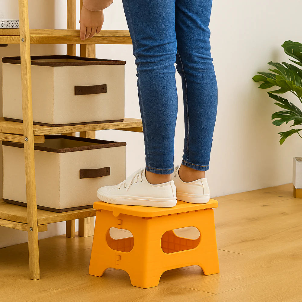 Compact Foldable Step Stool for Home Use