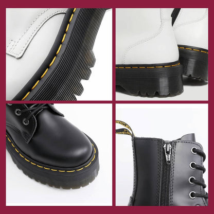 VogeLuxe | Women’s Chunky Platform Lace Up Ankle Boots