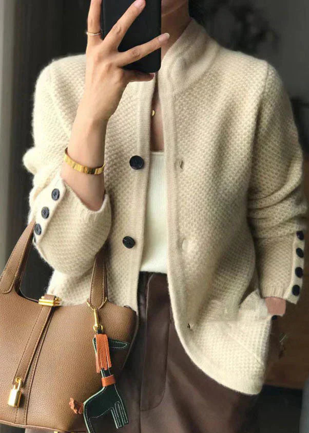Soft Women's Knit Cardigan with Buttons - VogeLuxe