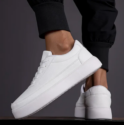 Stylish White Sneakers for Men with Comfortable Design