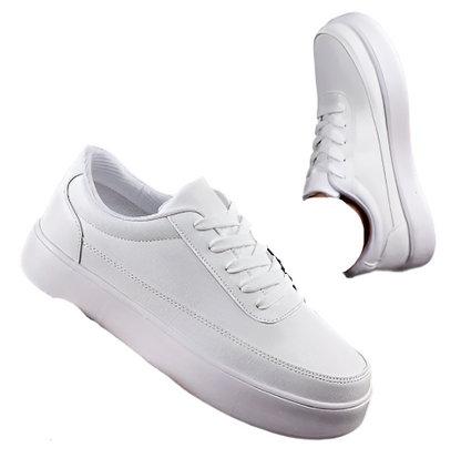 Stylish White Sneakers for Men with Comfortable Design