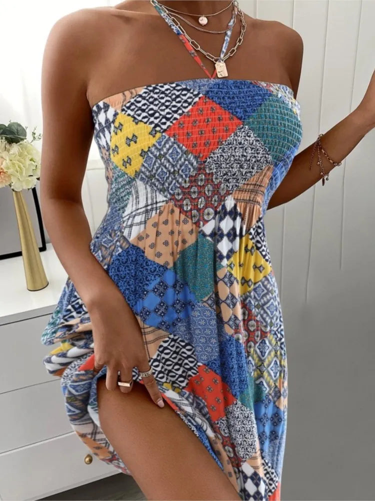 Chic Bohemian Sundress for Women - VogeLuxe