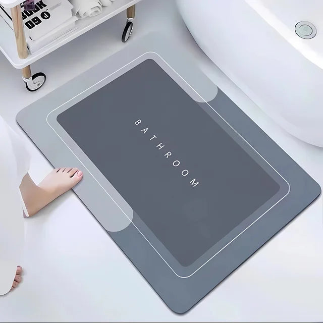 Soft Plush Anti Slip Bathroom Mat