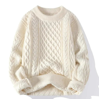 Sweater - Soft Blend Retro Lines & Warm Flexible Shape