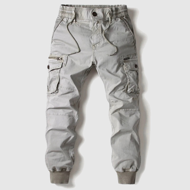 Men's Fitted Cargo Jogger Trousers