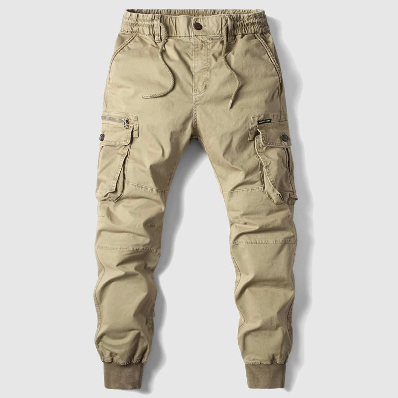 Men's Fitted Cargo Jogger Trousers