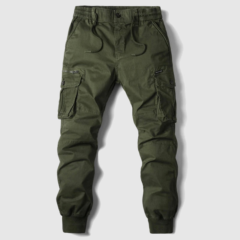 Men's Fitted Cargo Jogger Trousers