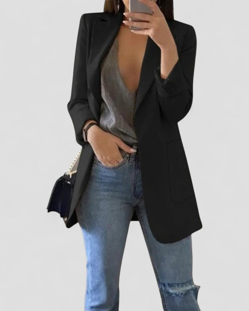 VogeLuxe | Women’s Open Front Office Jacket