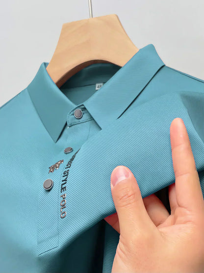 Smooth Fit Men's Cotton Polo Shirt