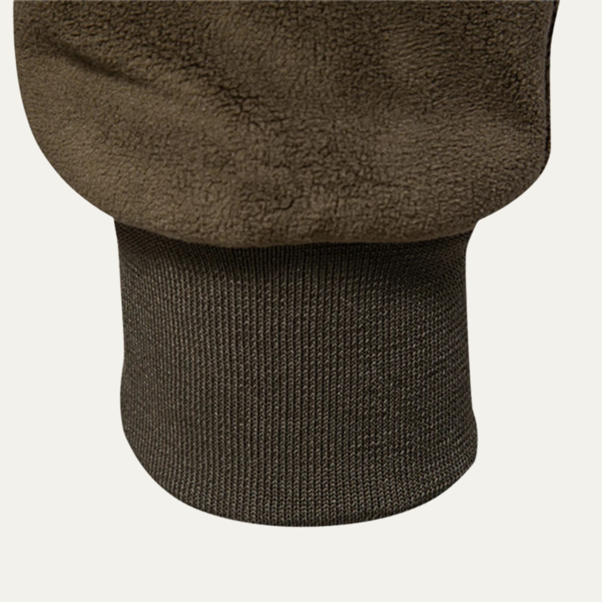 The Aberdeen Men’s Warm Casual Quilted Bomber Jacket with Ribbed Cuffs 6